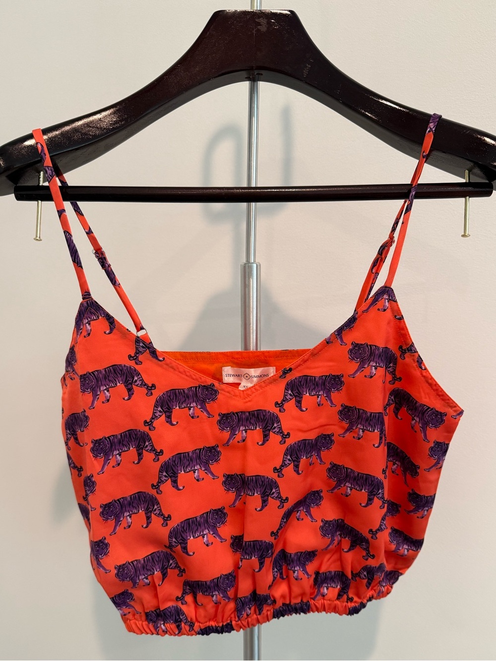NWT Stewart Simmons Tiger tank top/ camisole, XS
